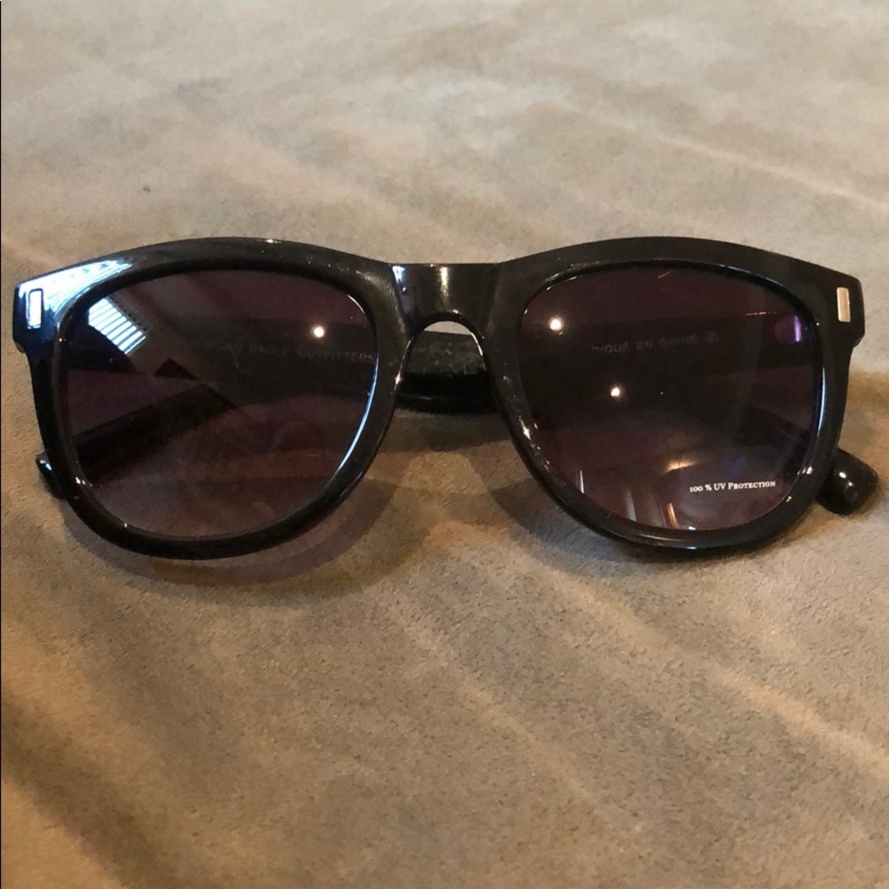 Black oversized sunglasses NWOT